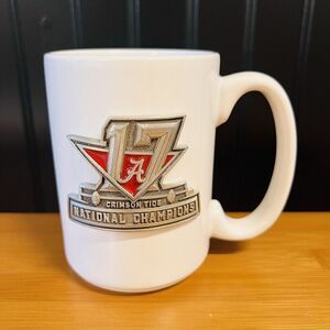 RARE University of Alabama Crimson Tide Fine Pewter Mug Cup Heritage Metalworks